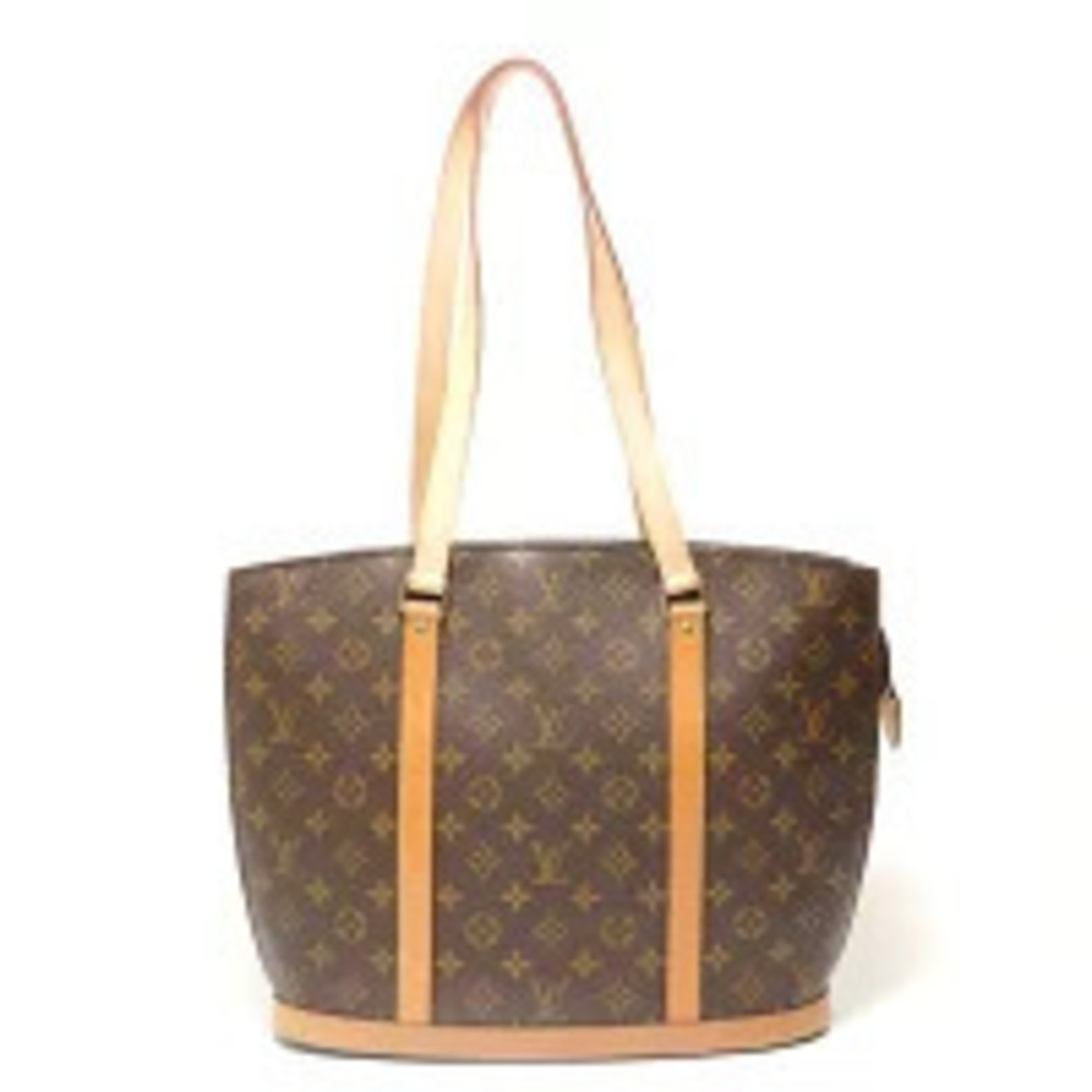 Louis Vuitton Monogram Babylon Tote Bag Brown